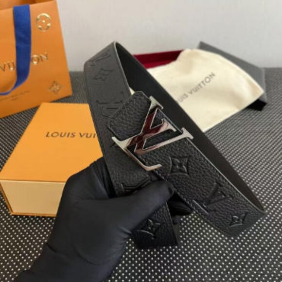 Louis Vuitton LV initialed belt -Black size:95 - Picture 4 of 4